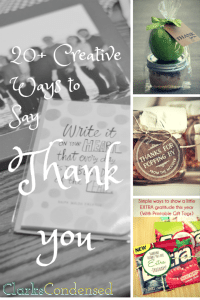 20+ Creative Ways to Say Thank You