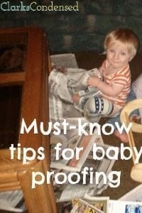 Must-Know Tips for Baby Proofing