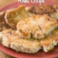 Panko Crusted Pork Chops