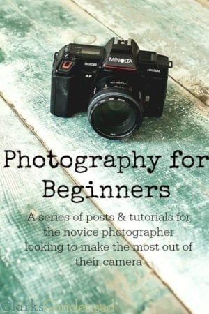Photography for Beginners: Series Introduction
