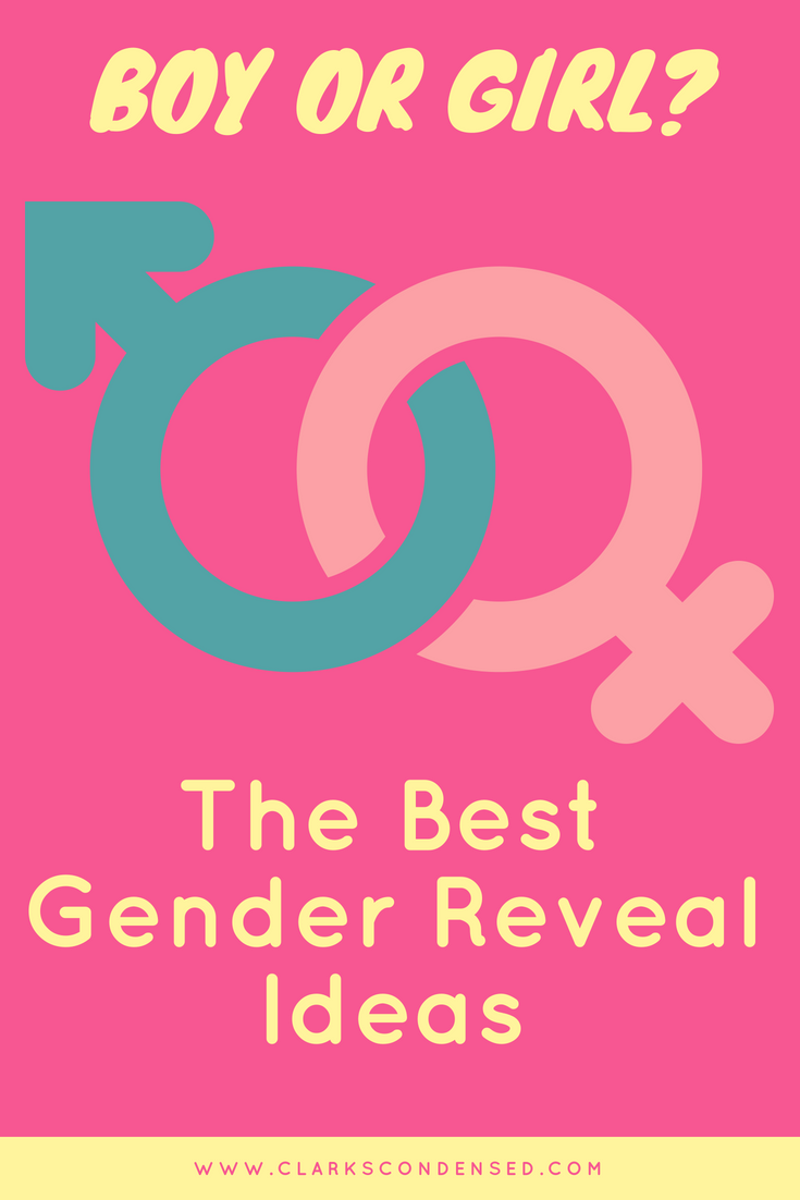gender reveal ideas 