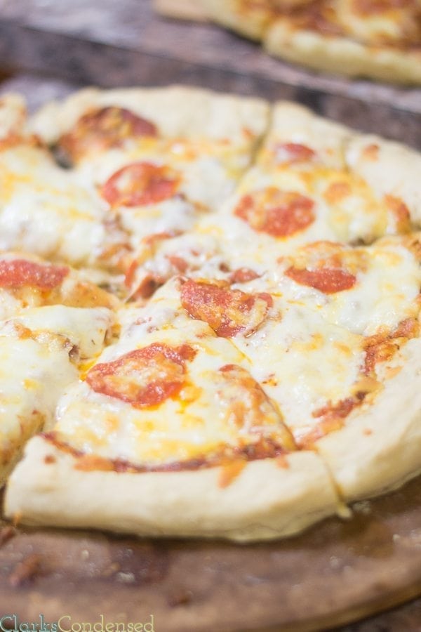 The BEST Homemade Pizza Dough (and SO FAST!)
