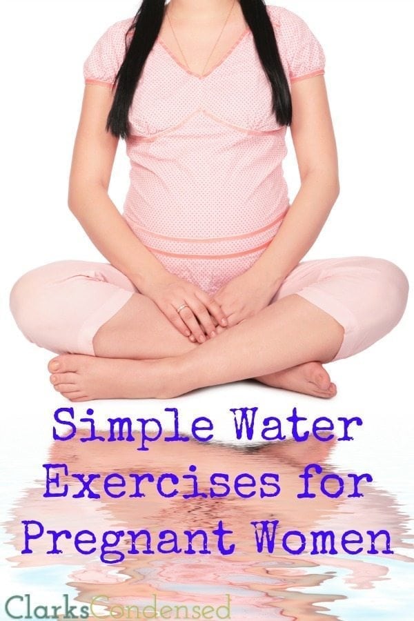 Exercise during pregnancy is very important - and water exercises can be some of the best during pregnancy! Here are a few simple water exercises you can safely do throughout pregnancy. 