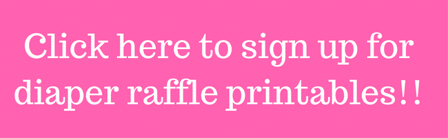 Free Diaper Raffle Tickets Printable
