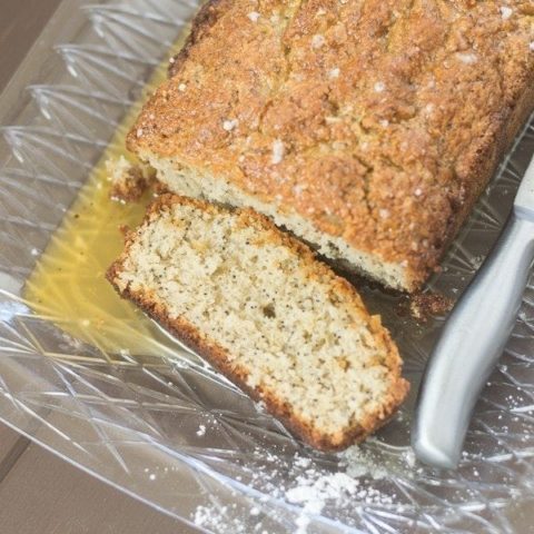 Gluten Free Lemon Poppyseed Bread