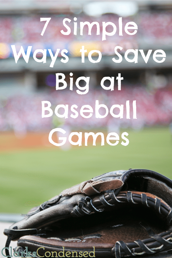 How to Save Money at Baseball Games