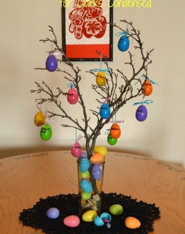 Easter Advent Tree
