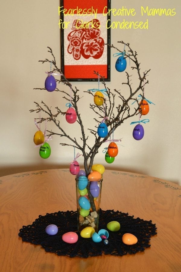 Easter Advent Tree