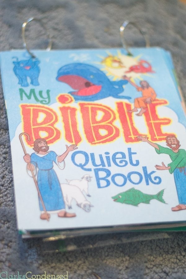 My son absolutely LOVES this Bible Quiet Book. It's super simple to put together and great for young children. 