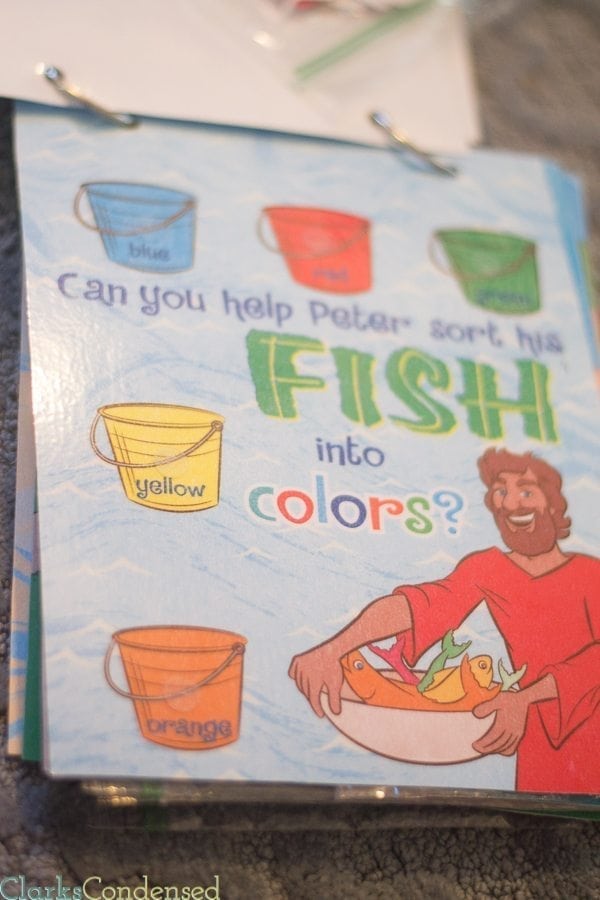 Easy Bible Quiet Book Template