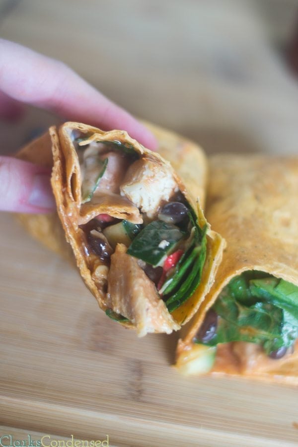 Easy BBQ Chicken Wrap Recipe