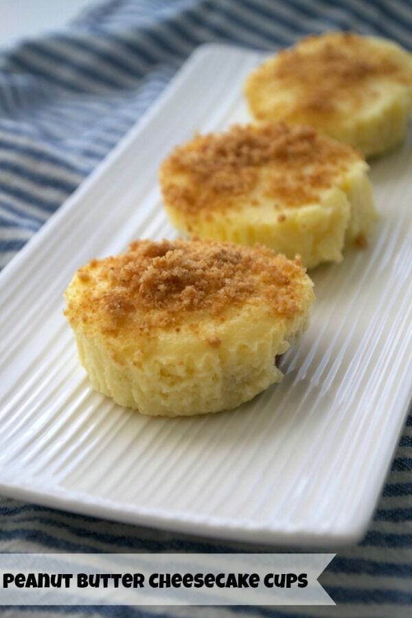 Peanut Butter Cheesecake Cups