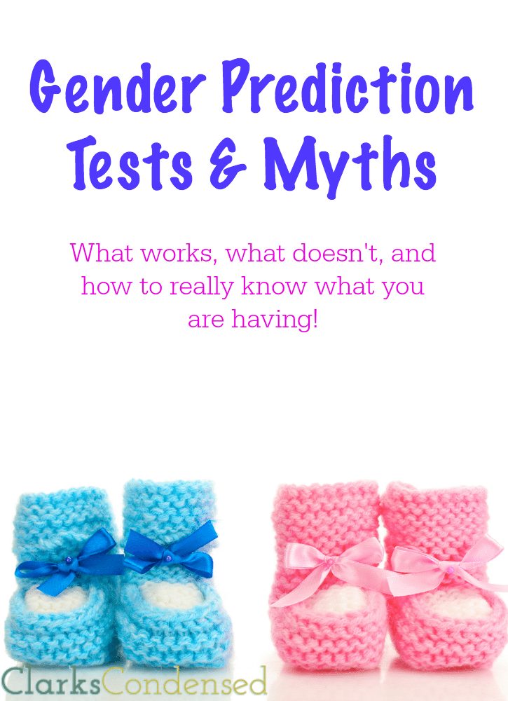 Gender Prediction Tests and Myths - Boy or a Girl?