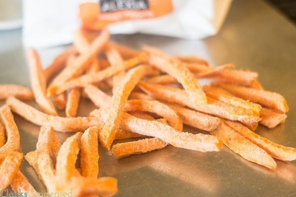 Bake your Sweet Potato Fries