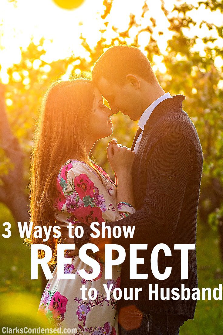 3 Ways You Can Respect Your Husband for Father's Day, which is actually what men want everyday! Great reminder on how to show respect to my spouse and our marriage.