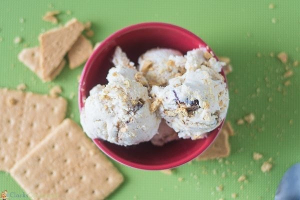 No Churn Graham Canyon Ice Cream Recipe
