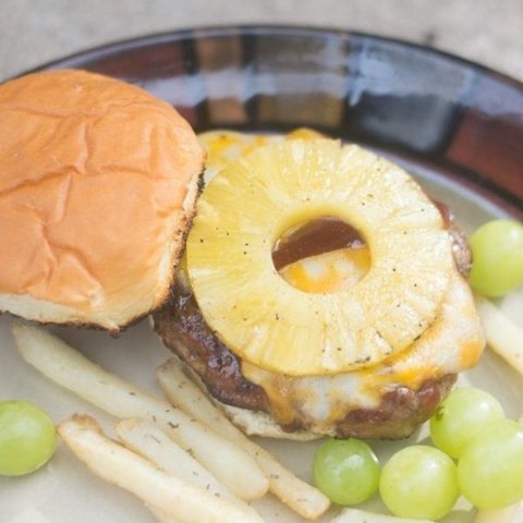 Easy Hawaiian Burger