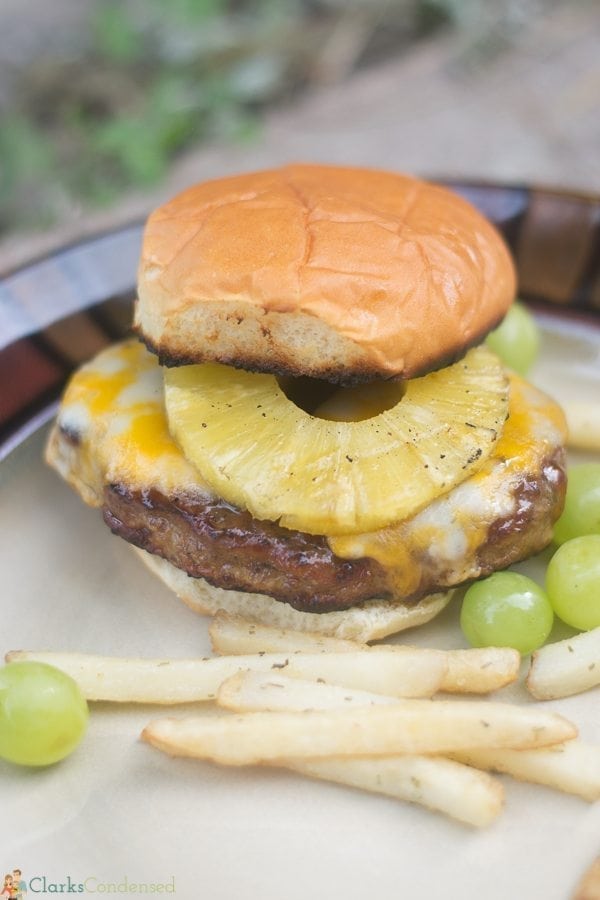 A simple yet tasty Hawaiian Teriyaki Burger recipe - perfect for grilling season!