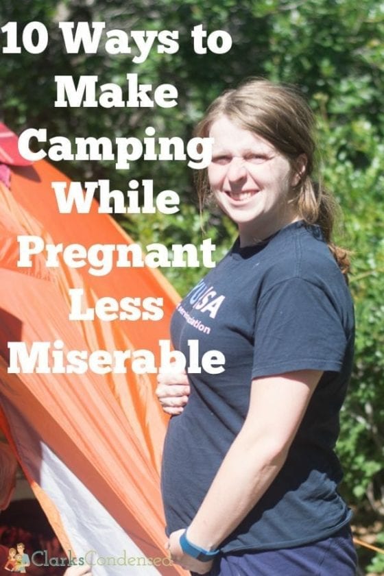 10 Tips for Camping While Pregnant