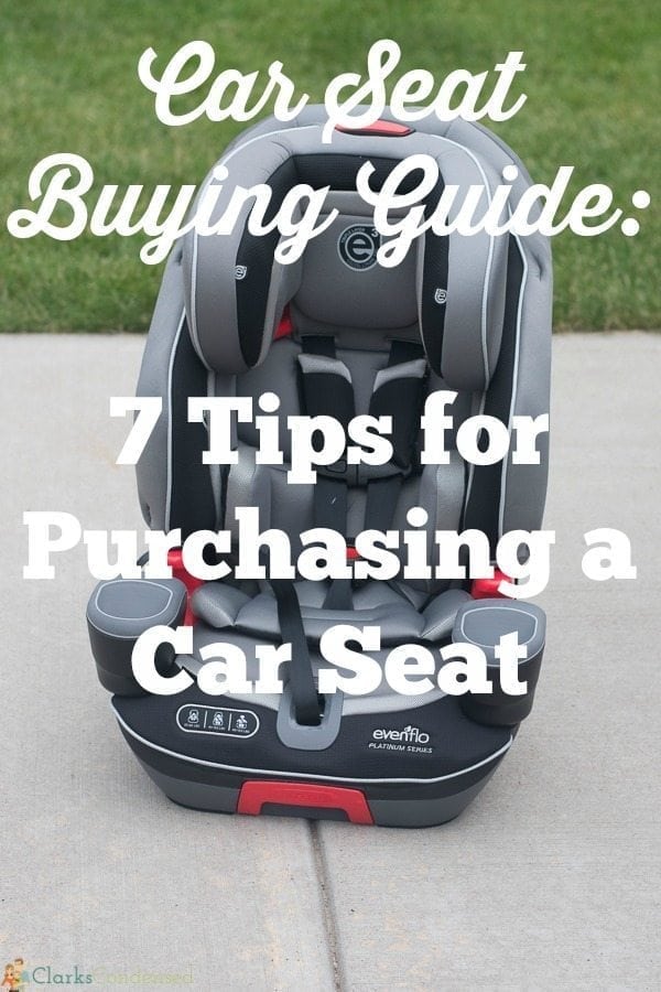 Looking to buy a car seat? Whether you are buying one for your newborn baby or you are upgrading your child to a booster seat, here are a few basic tips for buying a car seat!