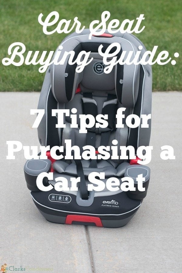 7 Tips for Car Seat Shopping