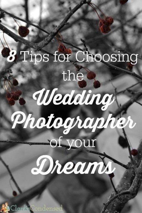 How to choose a wedding photographer