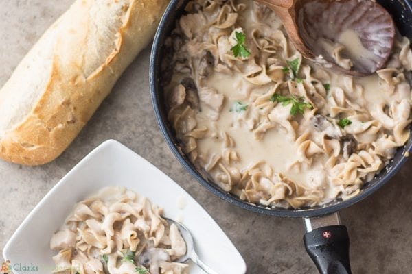 One pot stroganoff recipe