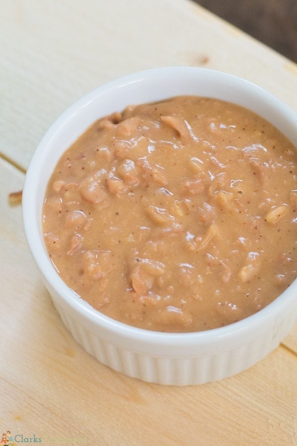 An easy Mexican refried beans recipe. You'll never eat the kind from a can again!
