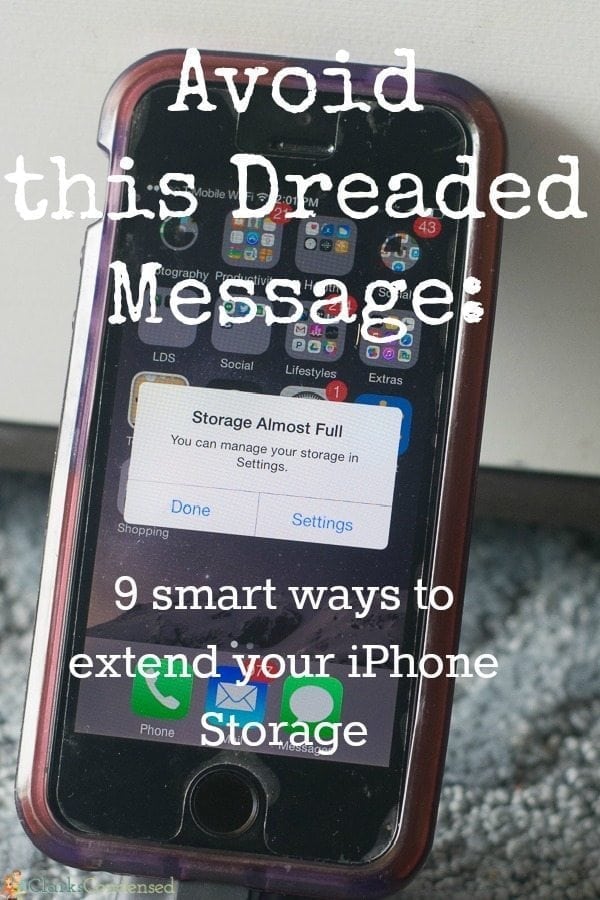 Never run out of space on your iPhone again with these quick tips for expanding your iPhone storage!