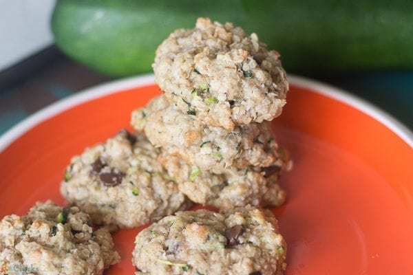 These easy chocolate chip zucchini cookies are a great way to use up extra zucchini, and they are absolutely delicious!