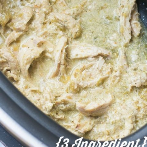 Slow Cooker Creamy Chicken Salsa Verde Recipe