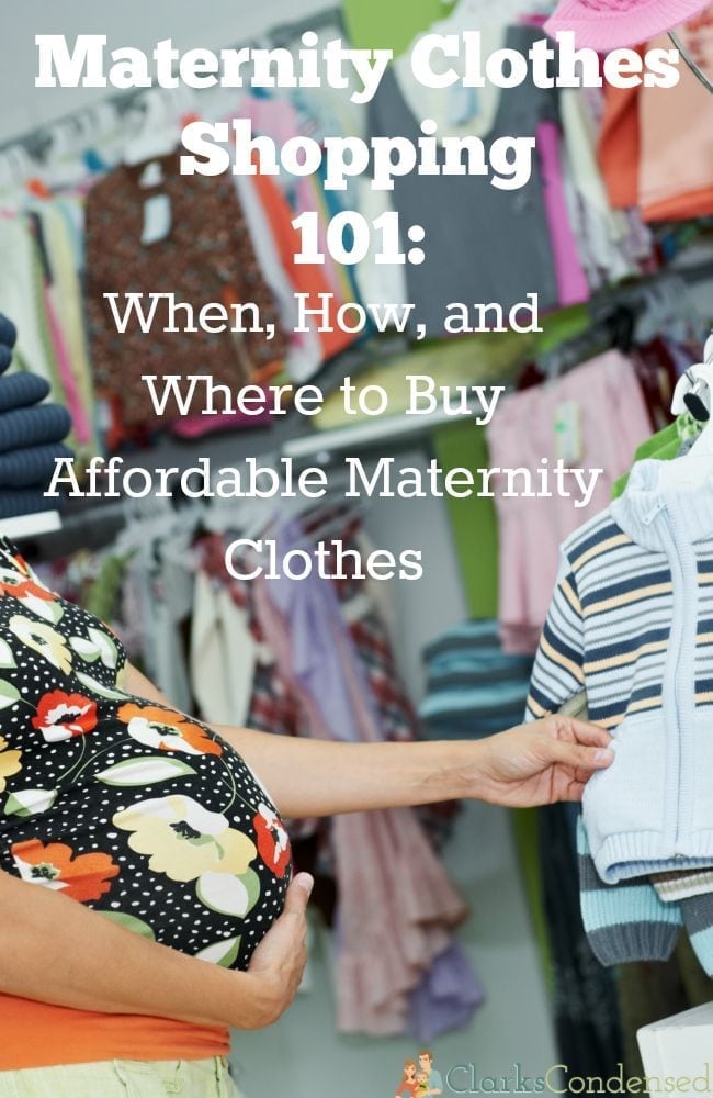 Maternity Clothes Shopping 101: When, Where, and How to Buy Maternity Clothes