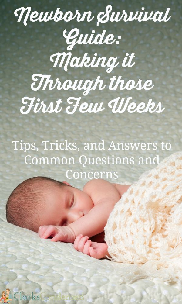 Newborn Survival Guide: Making it through those first few weeks with your new bundle of joy!
