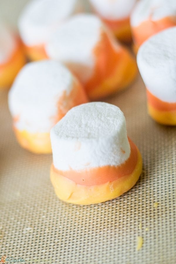 Candy Corn Marshmallows