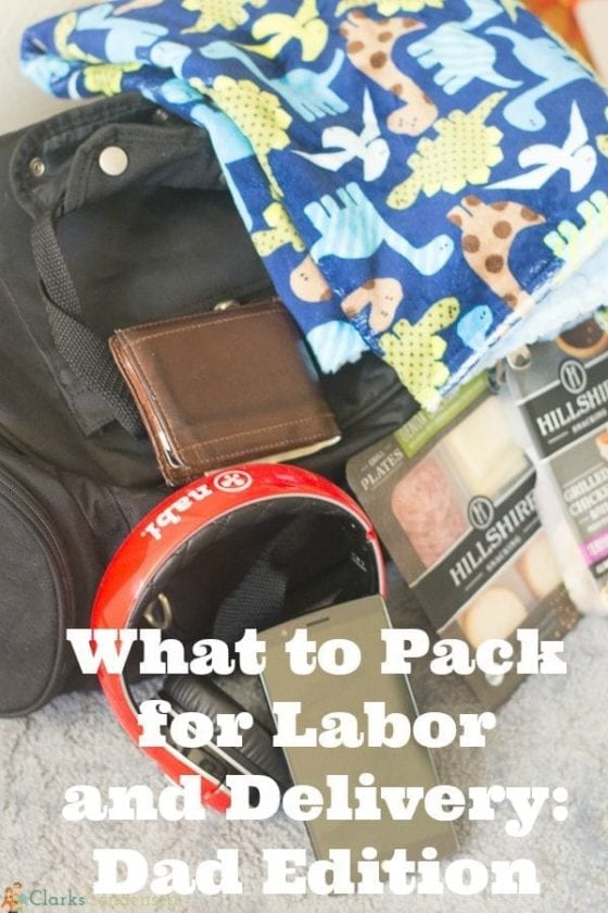 What to Pack for Labor and Delivery Dad Edition