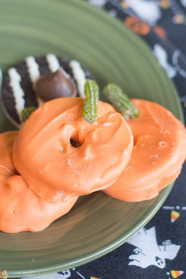 Easy Witch Hat and Pumpkin Cookies