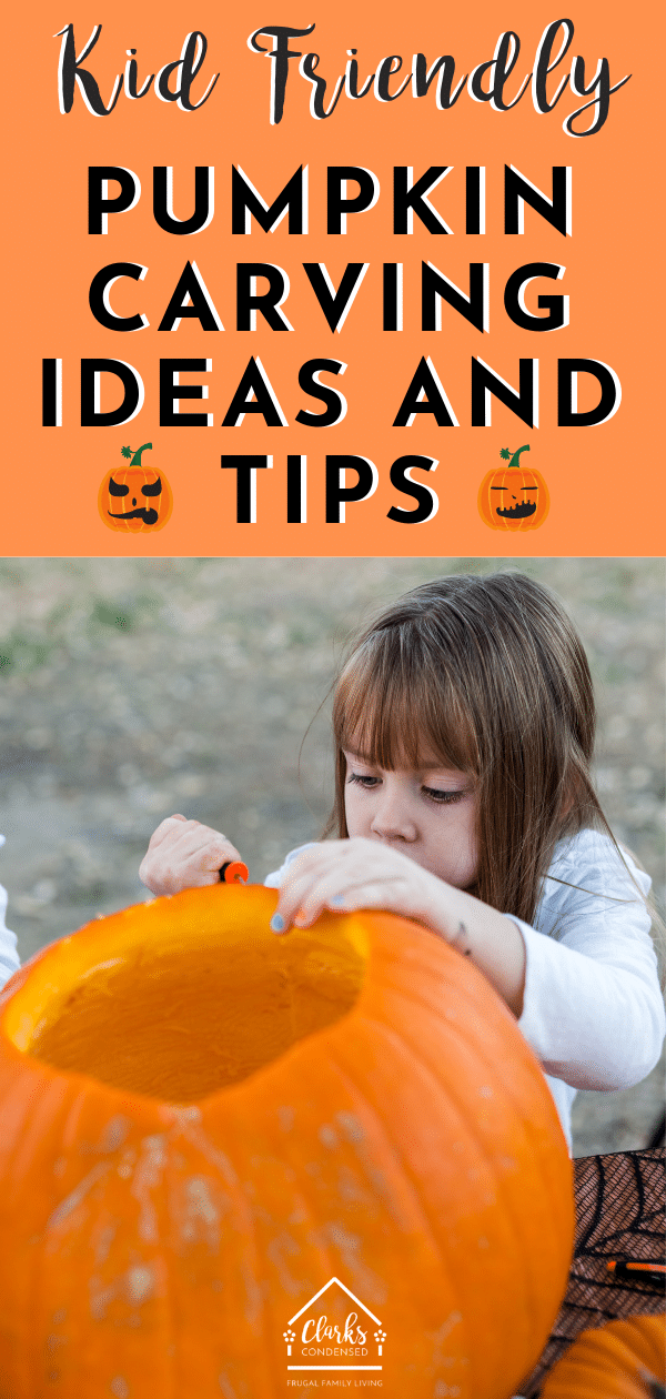 Kid friendly pumpkin carving 