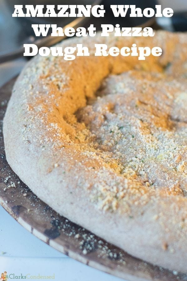 The Best Honey Whole Wheat Pizza Crust Recipe