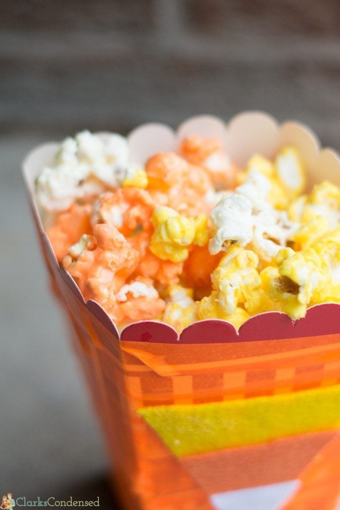 candy corn popcorn