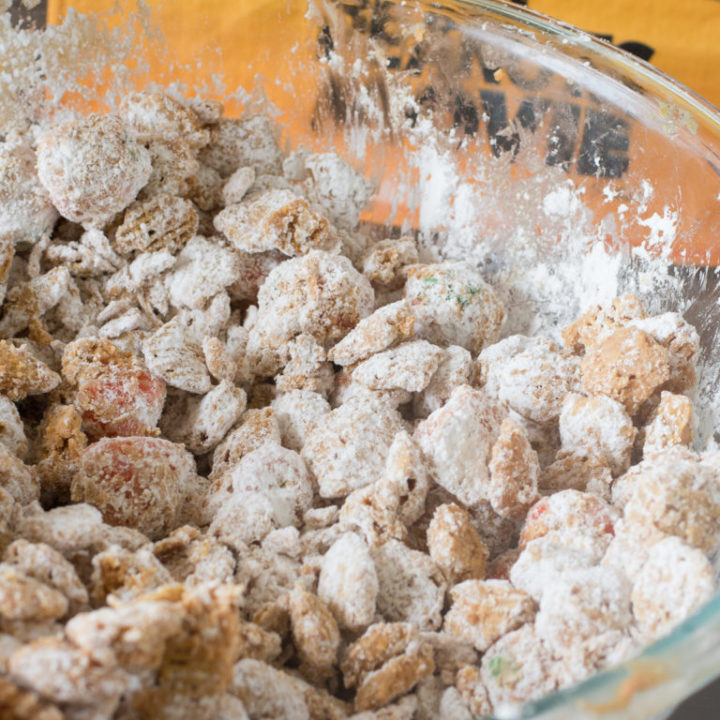 Pumpkin Spiced Butterscotch Puppy Chow and Free Charlie Brown Printable