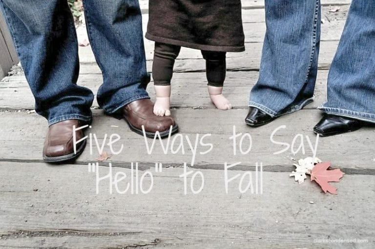 5 Fun Ways to Say Hello to Fall