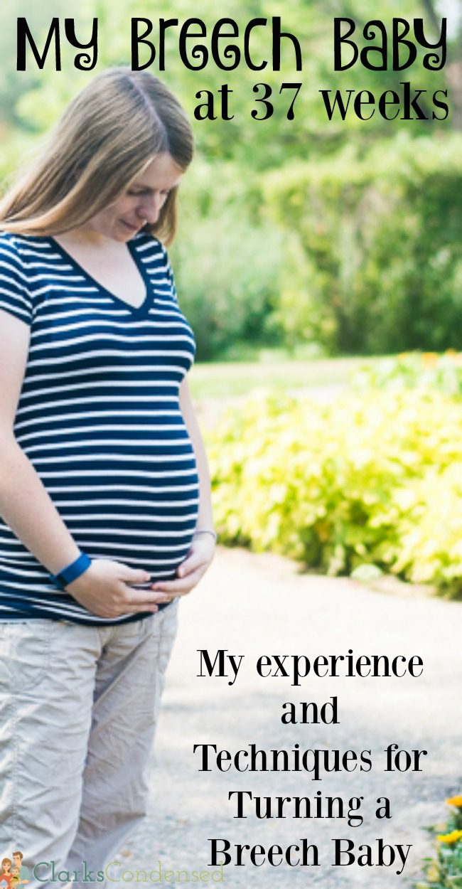 When I was 37 weeks pregnant, we found out our baby was breech. I was determined to do all that I could to get him to turn. Here's my experience and everything you want to know about breech babies - including techniques for turning baby babies!