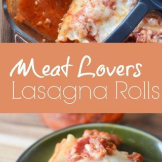 Meat Lover's Lasagna Rolls Recipe