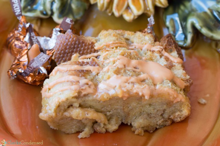 Spiced Pumpkin Bread Pudding