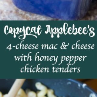 Copycat Apleebee's 4 Cheese Macaroni and Cheese with Honey Pepper Chicken Tenders