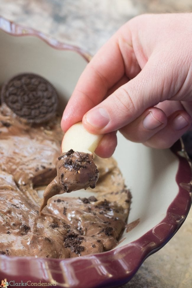 OREO Chocolate Peanut Butter Dip