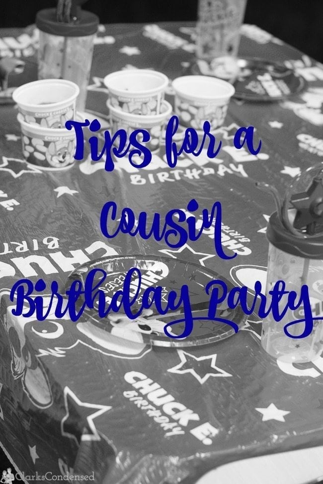 Tips for a Cousin Birthday Party