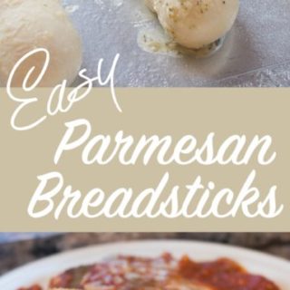 Mom's Easy Parmesan Breadsticks