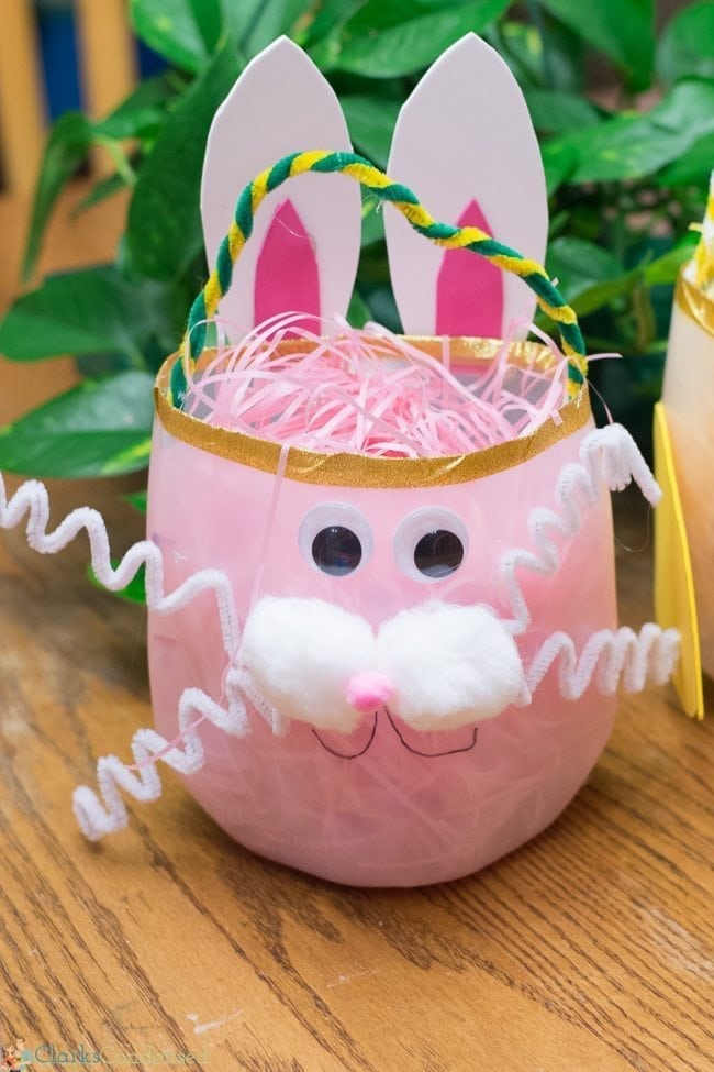 DIY Milk Jug Easter Basket: An Easy Upcycled Craft - Clarks Condensed