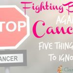Permalink to: Fighting Back Against Cancer—Five Things Not to Ignore